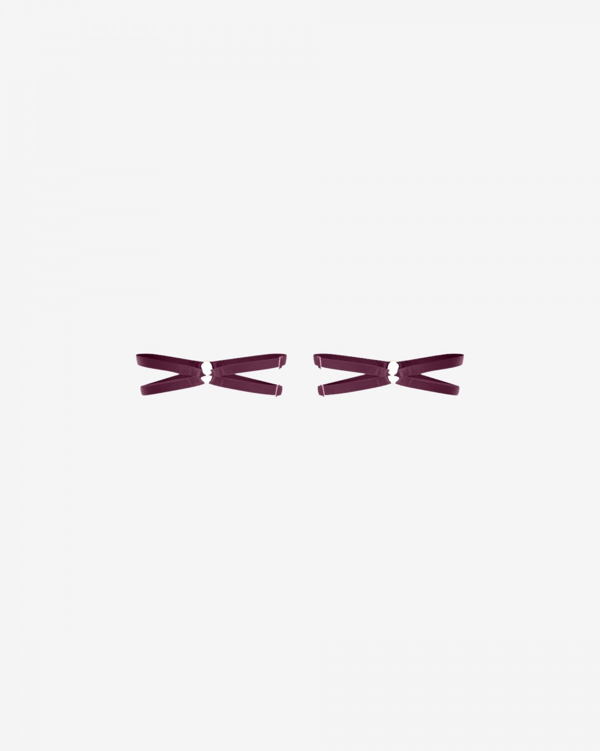 maia burgundy // garters