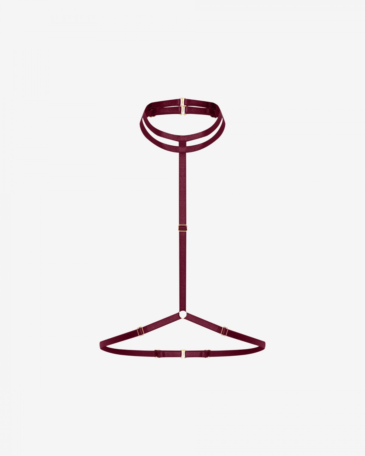 maia burgundy // choker