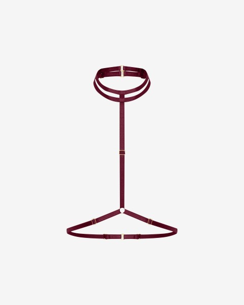 maia burgundy // choker