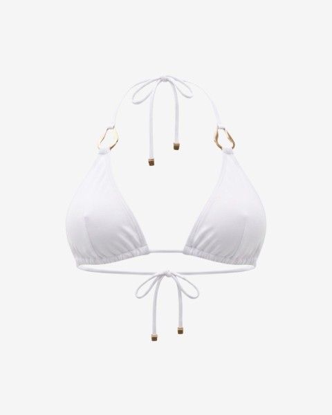 zita white // top bikini