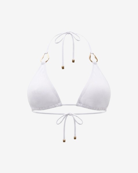 zita white // top bikini