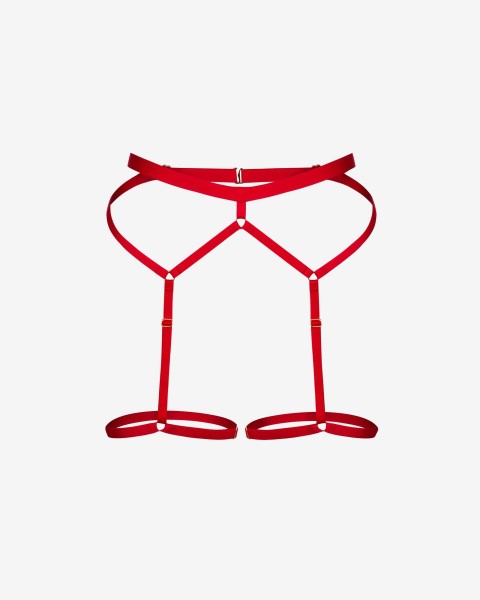 nadia red // harness