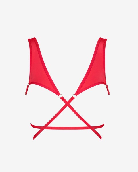 Flavia red // body harness