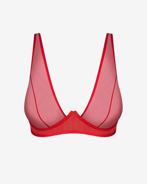 ginny red // bra