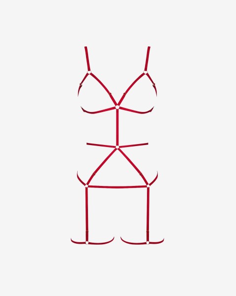 vanessa red // body harness