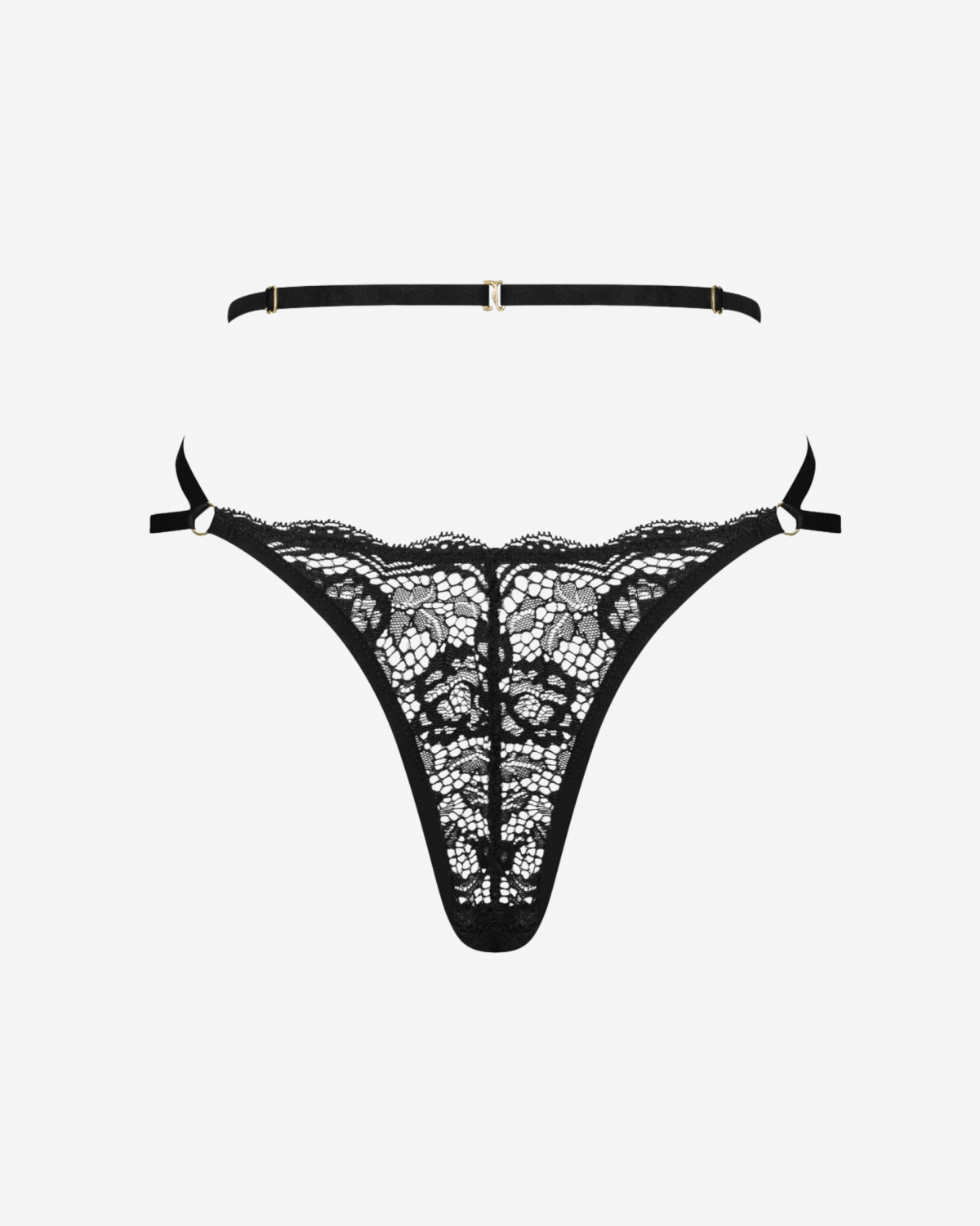 silvia black // thongs