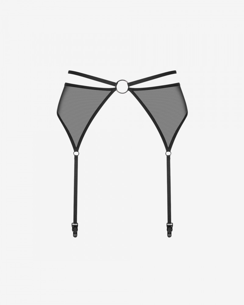 Gianna mesh garter belt