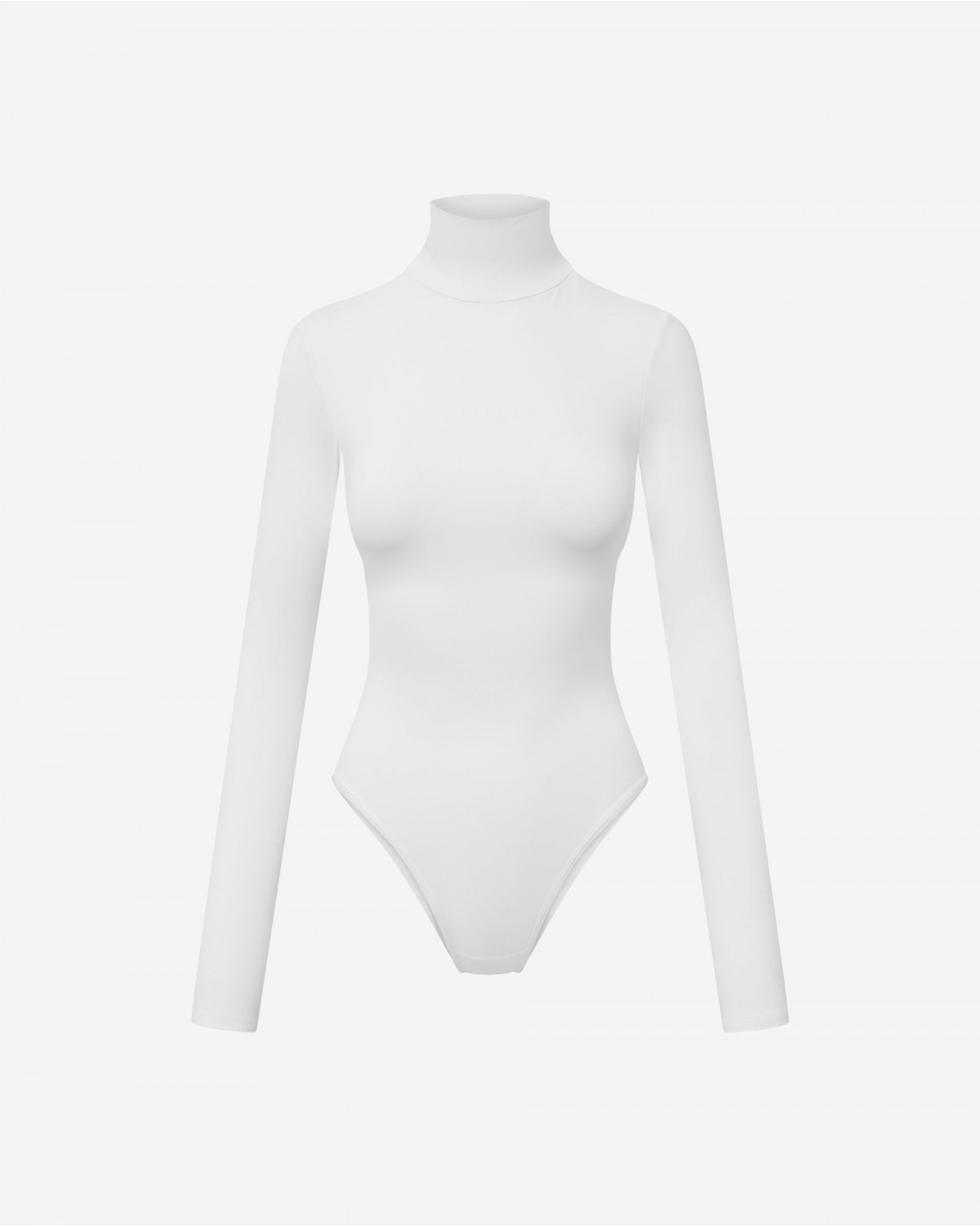 Białe body April White z długim rękawem | Julia Kostera x Promees