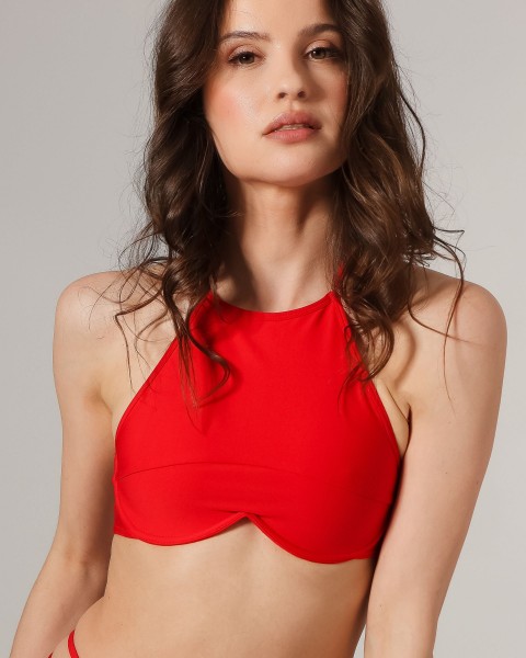 kimberly red // top bikini