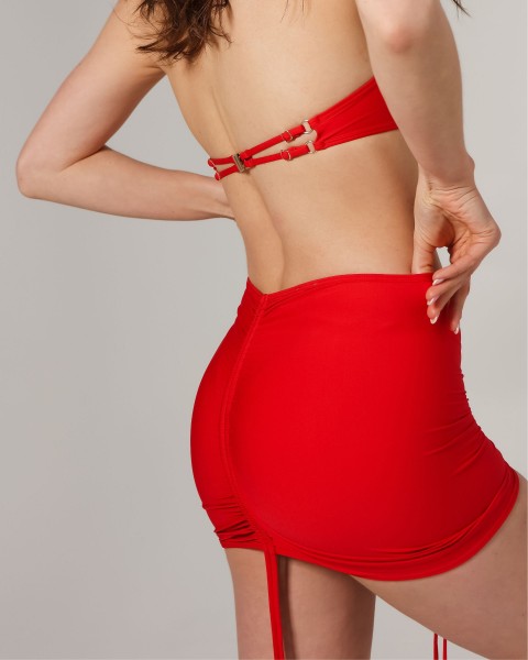 kimberly red // skirt